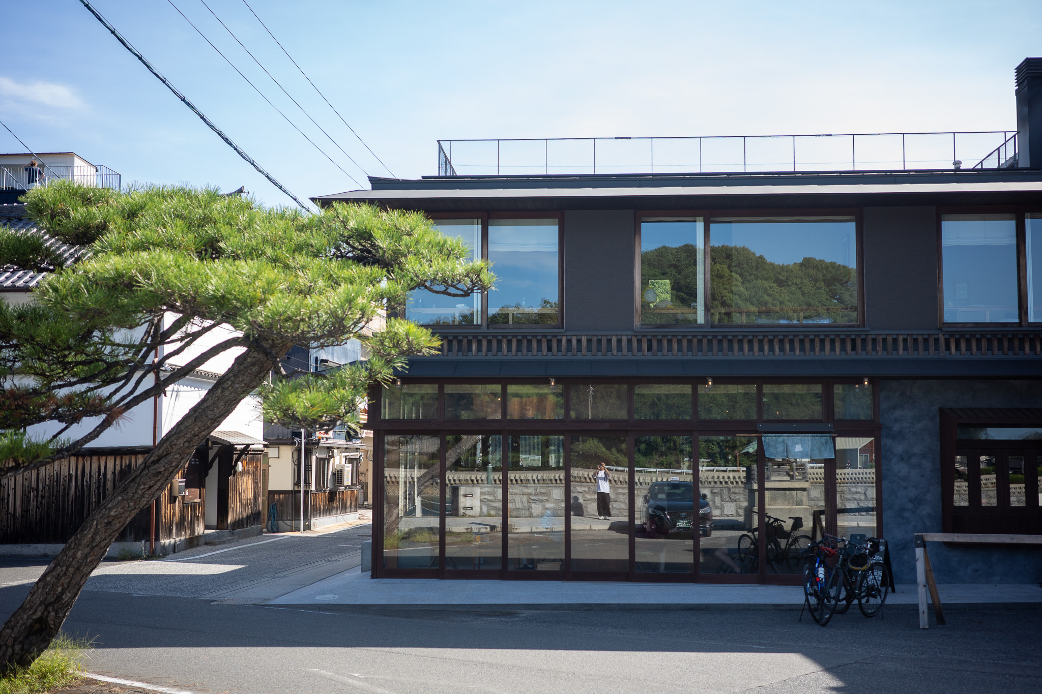 MINATOYAの朝の外観